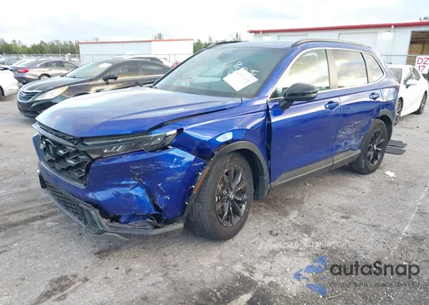 2024 Honda Cr-V Hybrid Sport-L из США, поврежденный, VIN 7FARS5H82RE001694